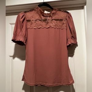 Cute lace top brand new with tags
